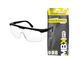 Óculos De Proteção Anti-Risco Anti-Embaçante UV400 Lente Incolor ANVISA - 1 Unid - Medix